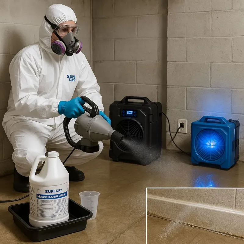 Sanitization and Odor Removal process in Caseyville, IL