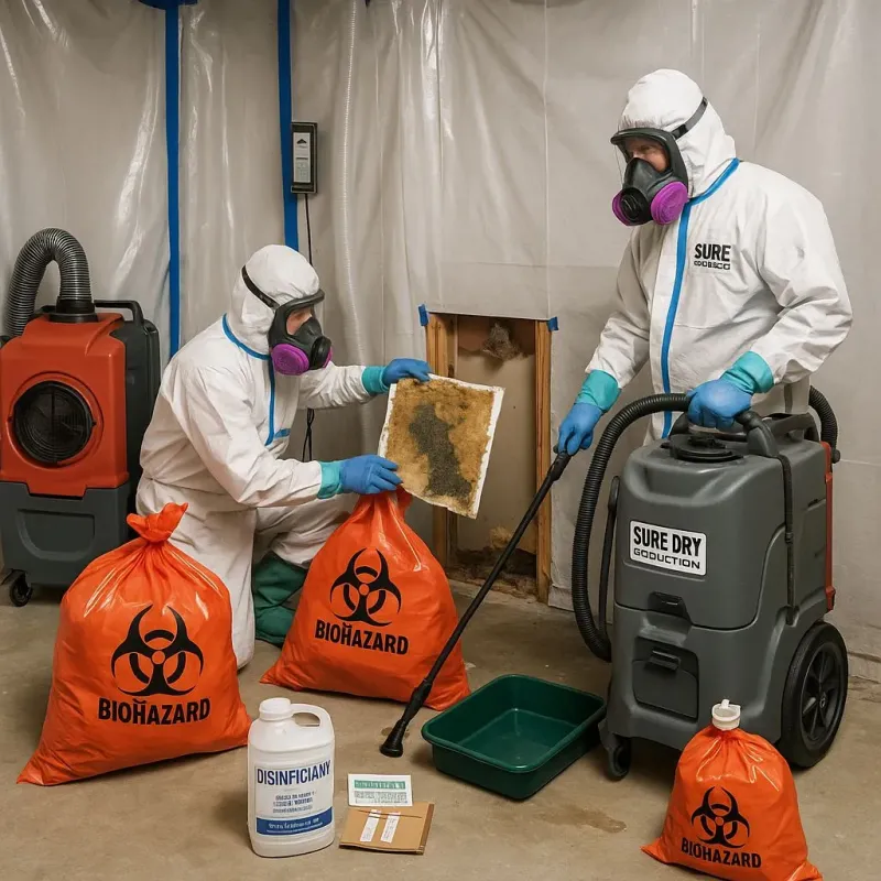 Contaminated Water Handling Protocols process in Caseyville, IL