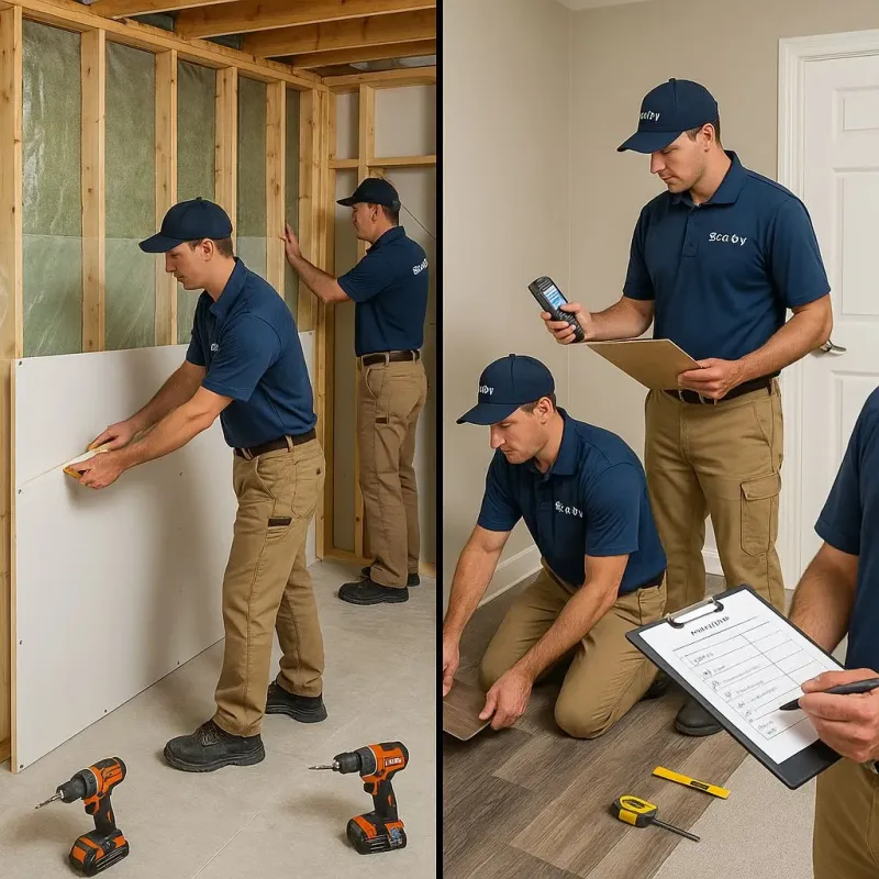 Repairs and Reconstruction process in Caseyville, IL